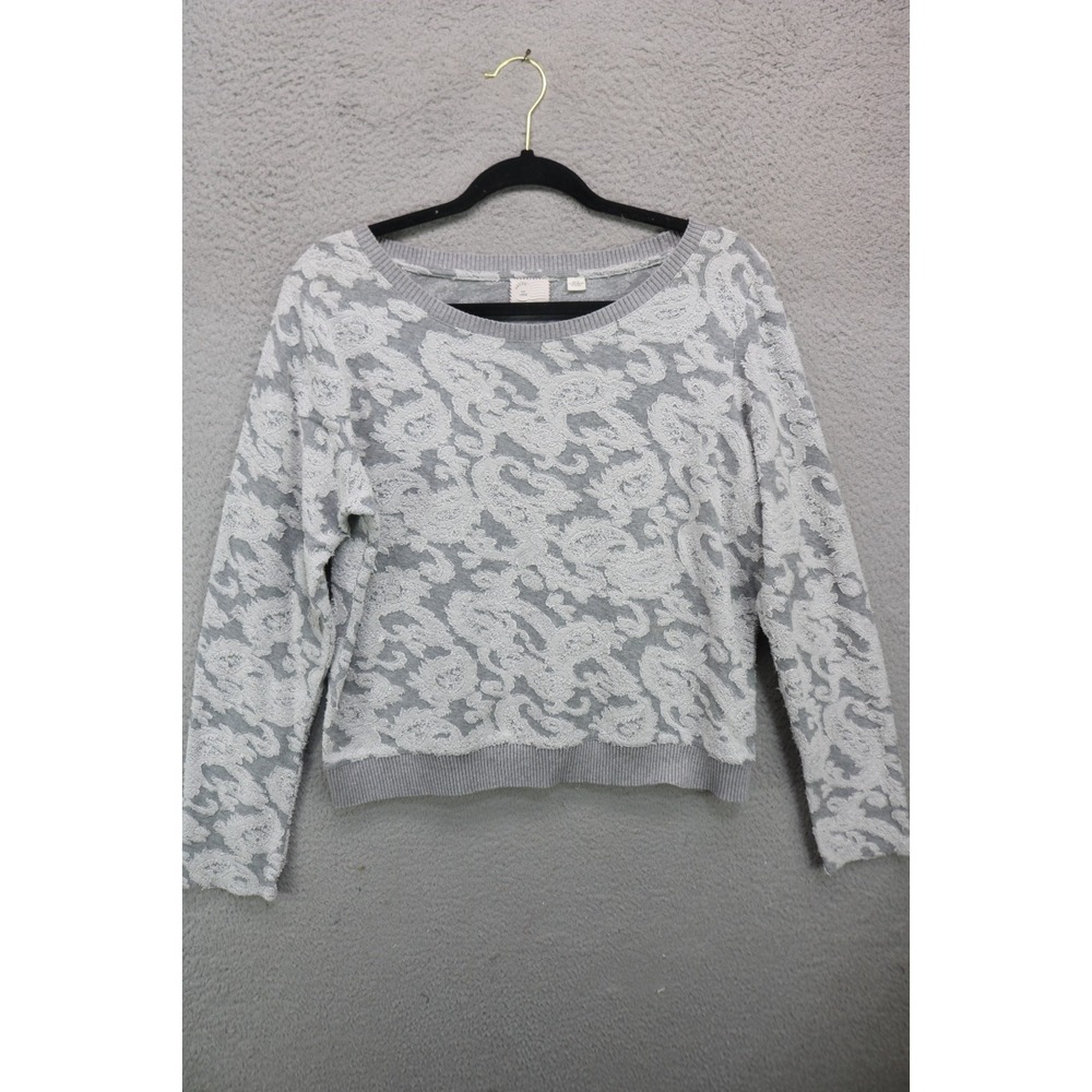 Anthropologie Postmark Long Sleeve Textured Top-Large-Boho